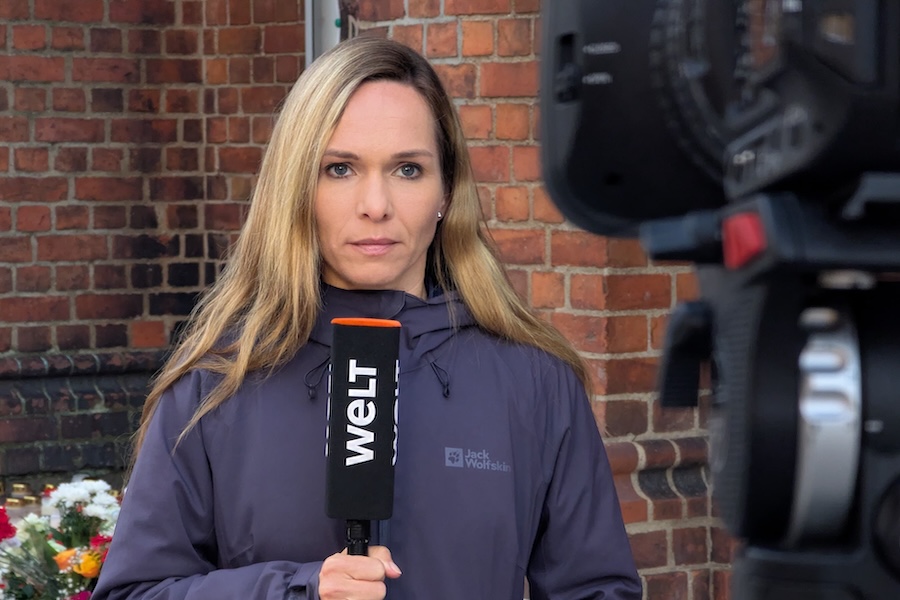 WELT Reporterin Ilka Groenewold in Guestrow