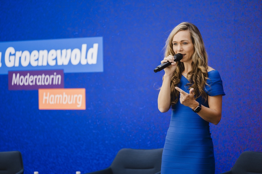 Moderatorin fuer Wirtschaft Ilka Groenewold Berlin Moderatorin fuer Wirtschaft Ilka Groenewold Berlin
